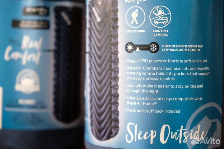 Klymit Static V Blue - Коврик туристический новы