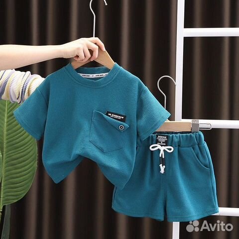 Костюм на лето новый 90, 100