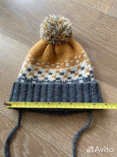 Шапка с варежками Zara, размер 2-3 года