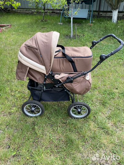 Коляска для новорожденного с переноской