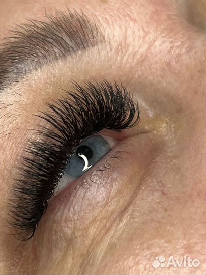 Наращивание ресниц на дому