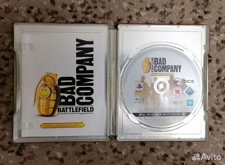 Battlefield BAD company gold edition PS3