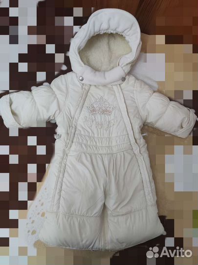 Зимний комбенизон для девочки