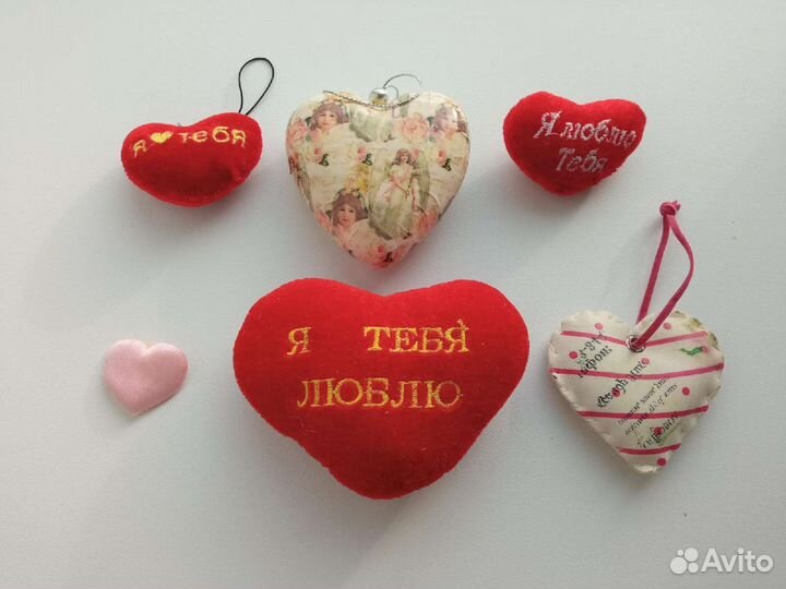 Набор Валентинок для декора