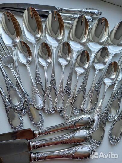 Набор столовых приборов зиш Роял мельхиор