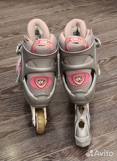 Коньки роликовые раздвижные 35-38