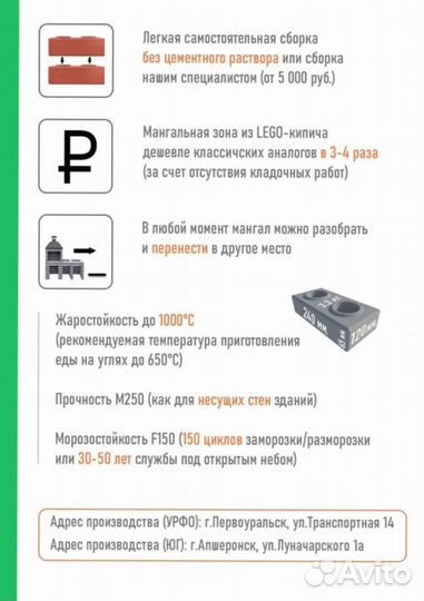 Мангал/Зона барбекю/гриль