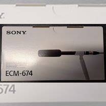 Микрофон sony ecm-674