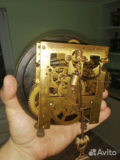 Старинные настенные часы le roi a paris