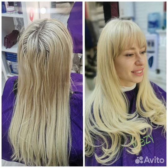 Наращивание волос за 2 часа