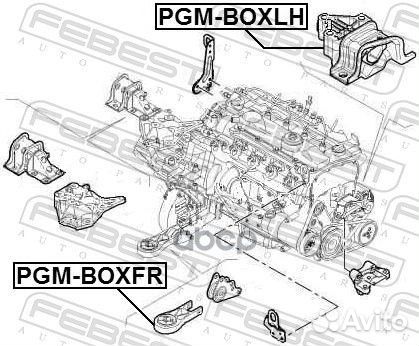 Опора кпп peugeot boxer/fiat ducato/citroen jumper