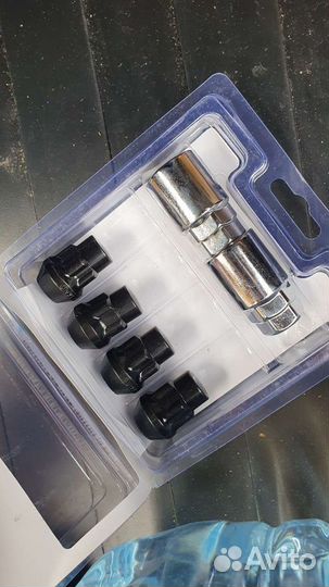 Секретки чёрные м12х1.5