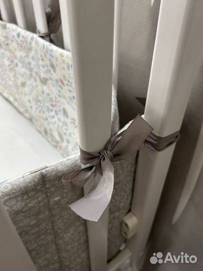 Кровать детская с матрасом 120*60