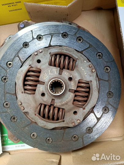 Сцепление: диск и корзина