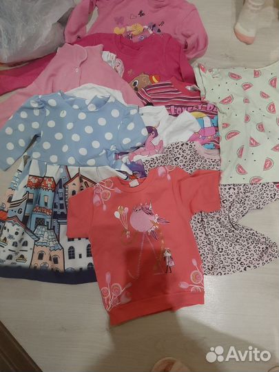 Детская одежда для девочек пакетом