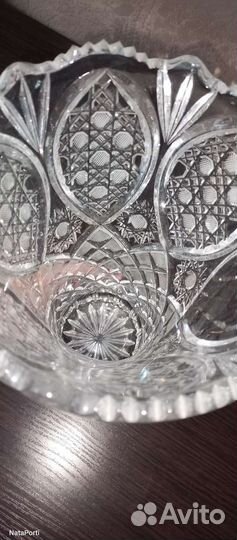 Ваза хрустальная СССР