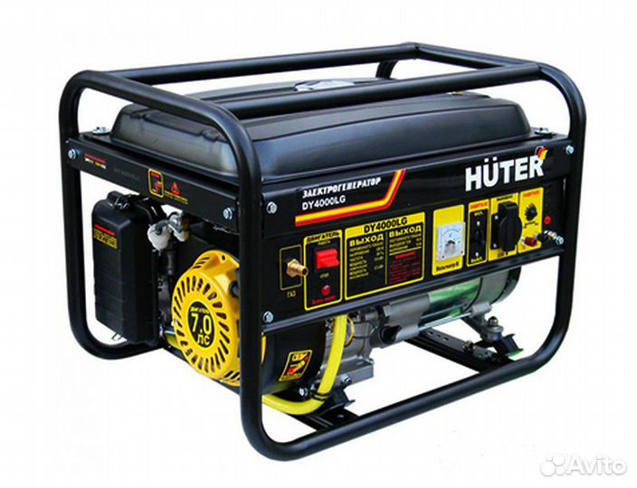Электрогенератор DY4000LG Huter хутер