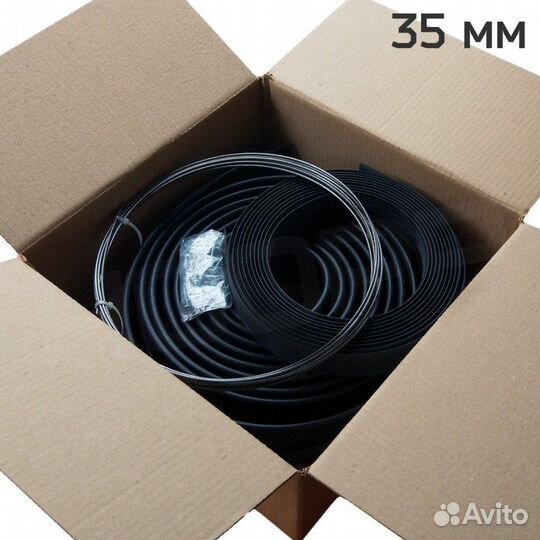 Расширители арок Нива, 35 мм, резиновые