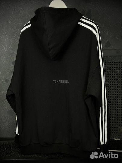 Кофта balenciaga adidas (живые фото)