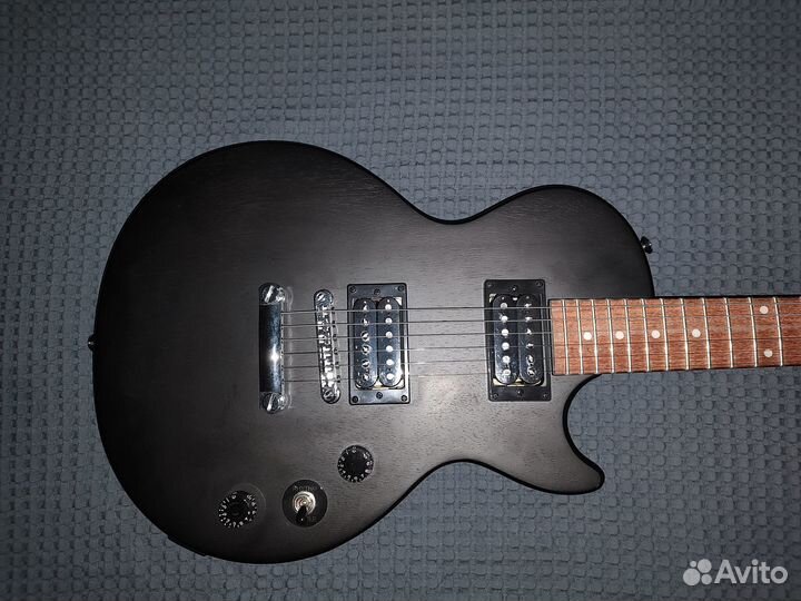 Электрогитара Epiphone Les Paul E1 Ebony VE - бу