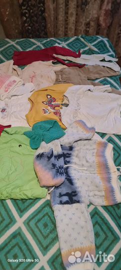 Детские вещи пакетом на девочку