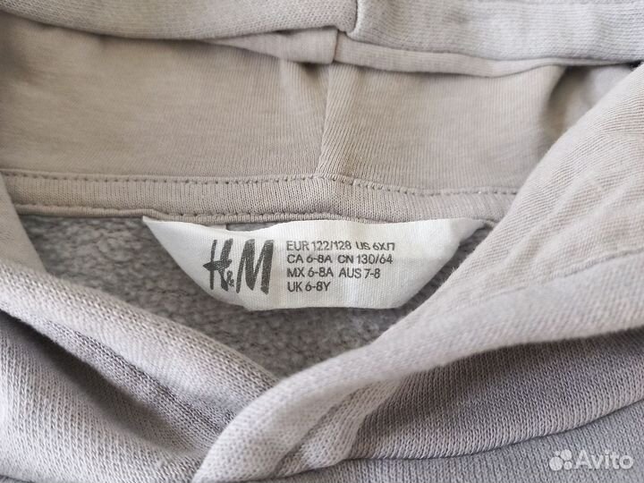 Hm Толстовка рост 122 128