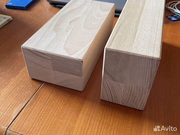 Блоки (кирпичи) для йоги и фитнеса (деревянные)