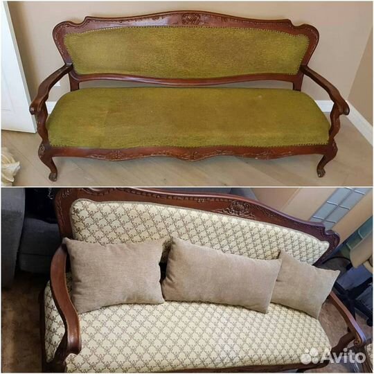 Перетяжка мебели