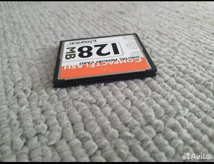 Карта памяти, компакт flash 128 Mb