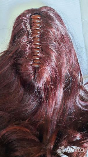 Хвост шиньон на крабе