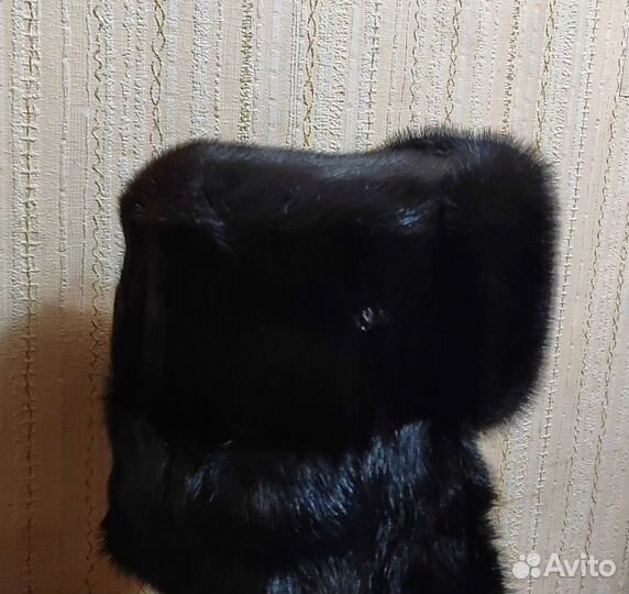 Норковая шапка мужская