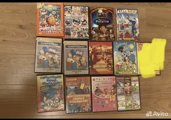 Мультфильмы DVD