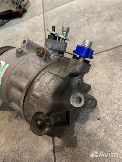 Компрессор кондиционера ауди фольксваген