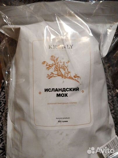 Исландский мох