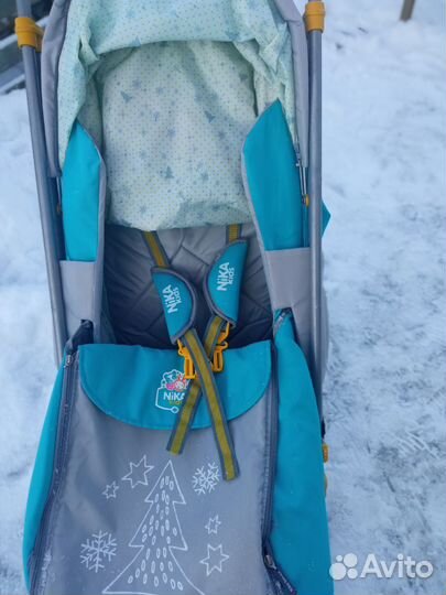 Коляска санки