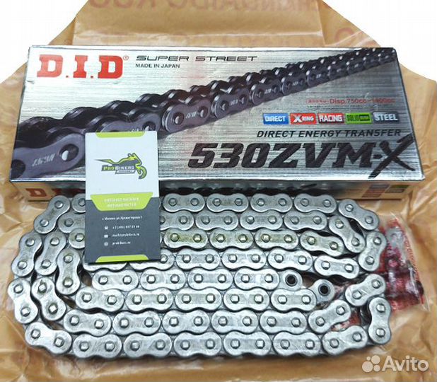 Цепь и звезды на Yamaha YZF600R 1996-2007