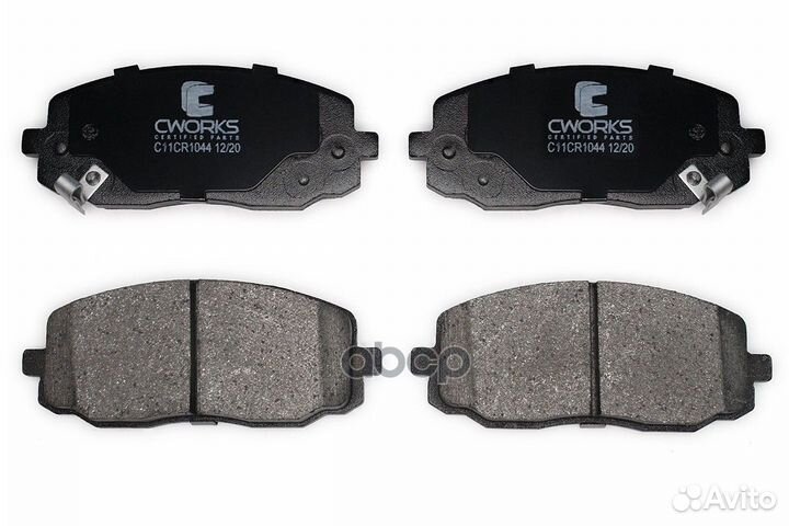 Тормозные колодки передние, Low Metallic C11CR1