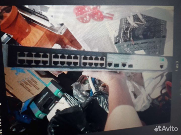 Управляемый коммутатор hp v1905-24 jd990a