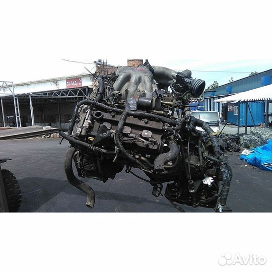 Двигатель двс с навесным nissan teana J31 vq23de
