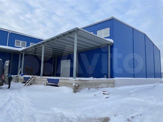 Аренда нового склада с пандусом 1000 кв м