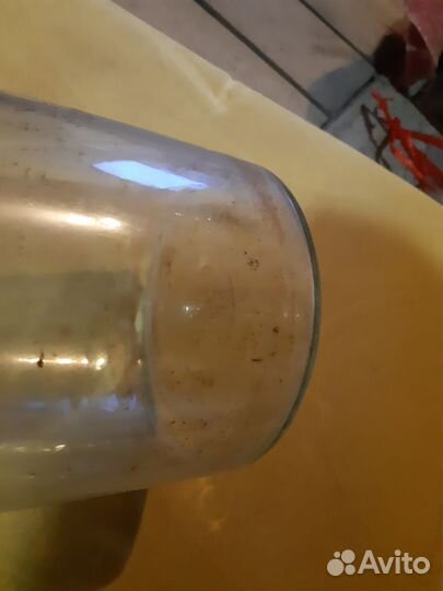 Бутыль стеклянная