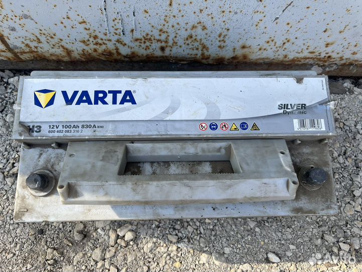 Аккумулятор Б/У varta 100а/ч