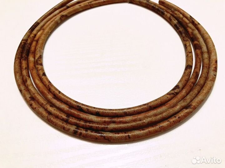 Шнур из натуральной кожи