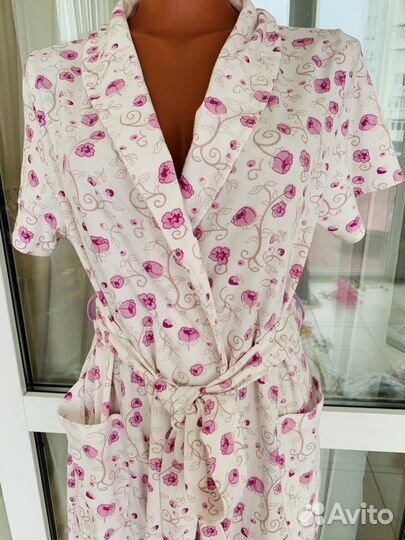 Халат домашний Avocado р S котон