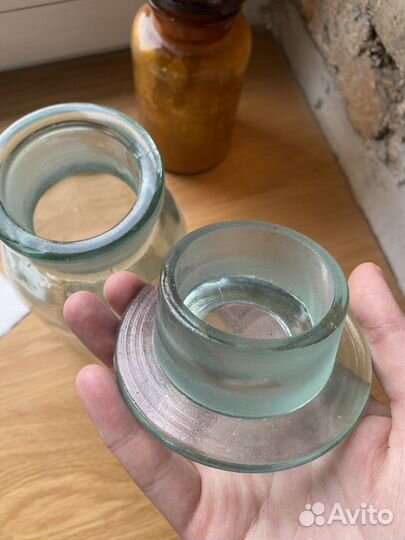 Банка с крышкой старая