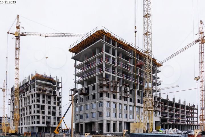 2-к. квартира, 49 м², 2/15 эт.