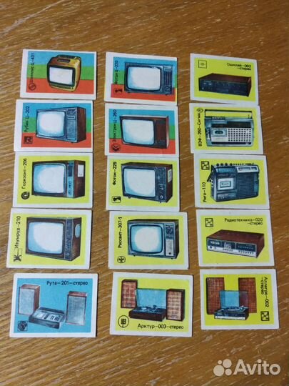 Этикетки спичечные СССР