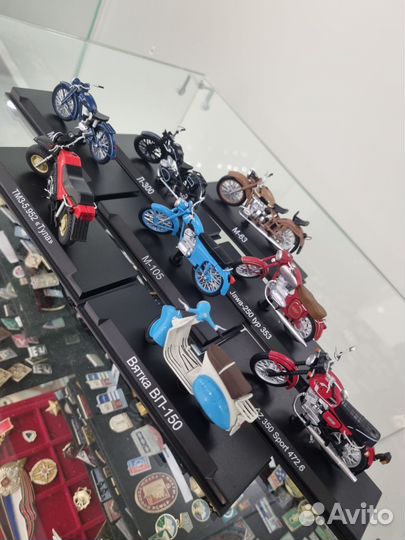 Модель мотоцикла 1:24