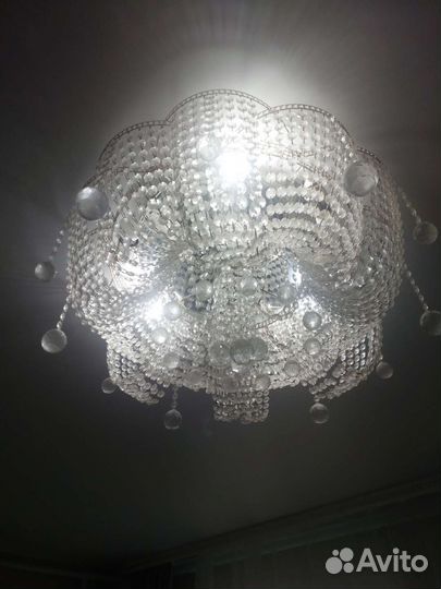 Люстра хрустальная