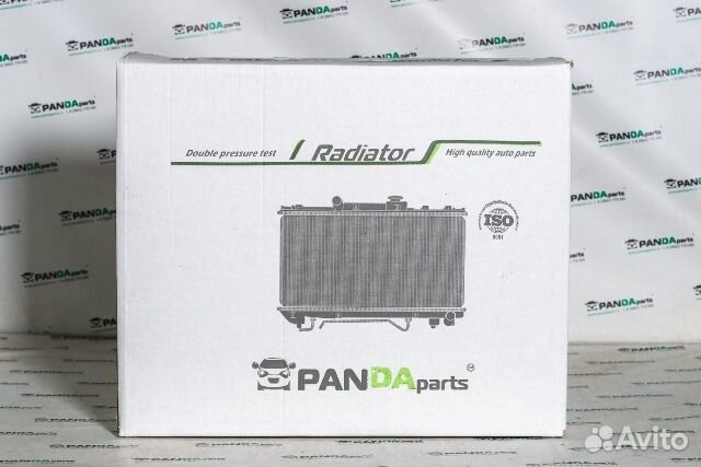 Радиатор охлаждения Citroen Berlingo; 407 1.6D; 08